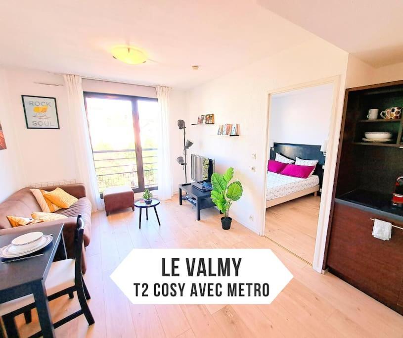 Le Valmy: Appartement Lumineux Au Pied Du Metro 리옹 외부 사진